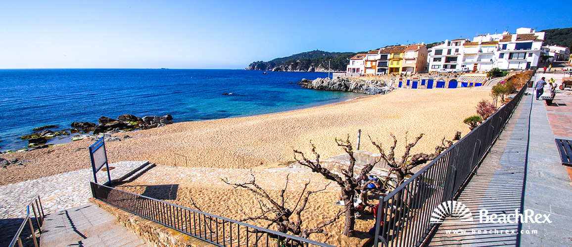 Spain - Comarques gironines -  Palafrugell - Beach de Canadell