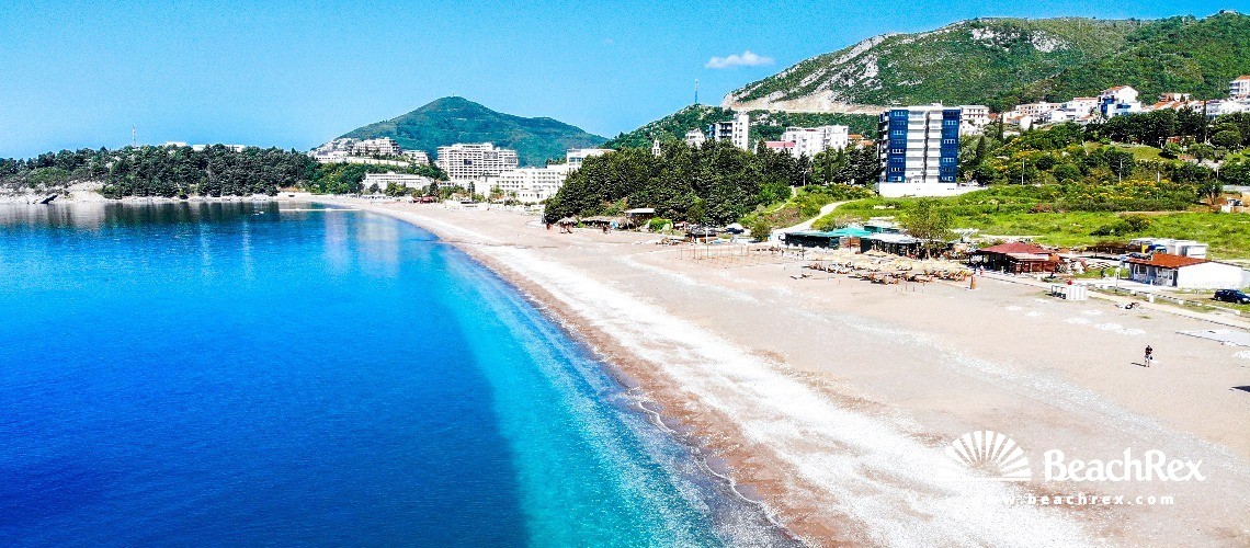 Crna Gora - Budva -  Bečići - Plaža Bečićka